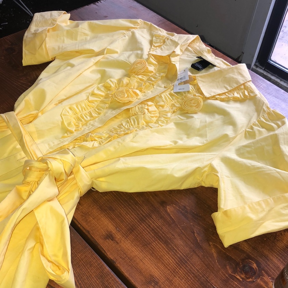Lane Bryant Beautiful yellow dress